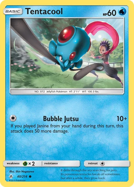 Tentacool card image