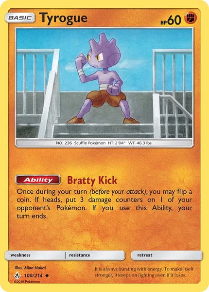 Tyrogue card image