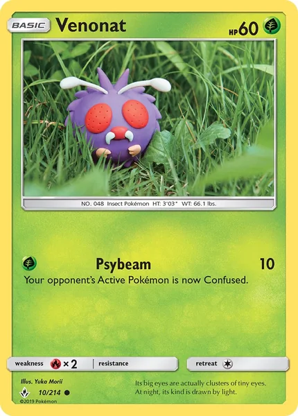 Venonat card image