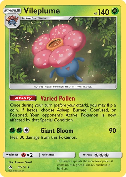 Vileplume card image