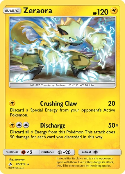 Zeraora card image
