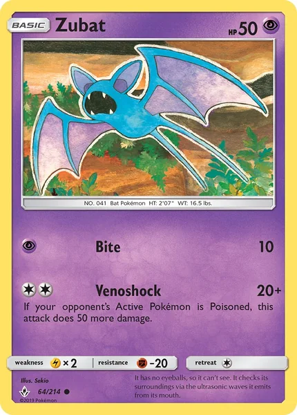 Zubat card image