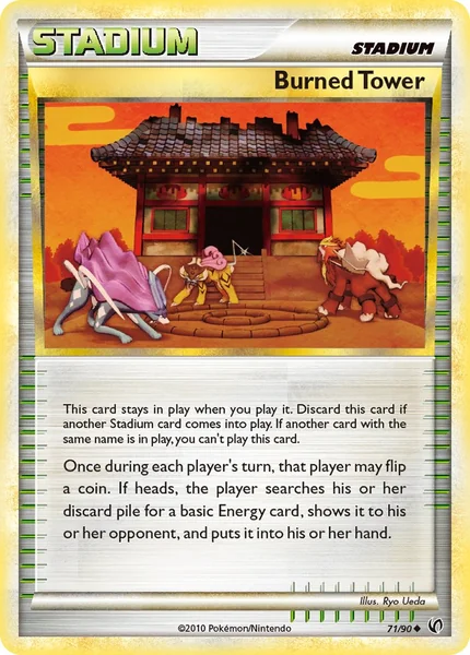 Burned Tower card image