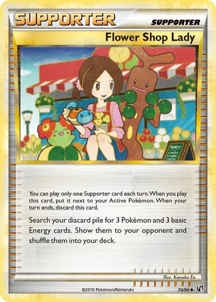 Flower Shop Lady card image