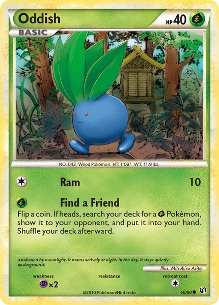 Oddish card image