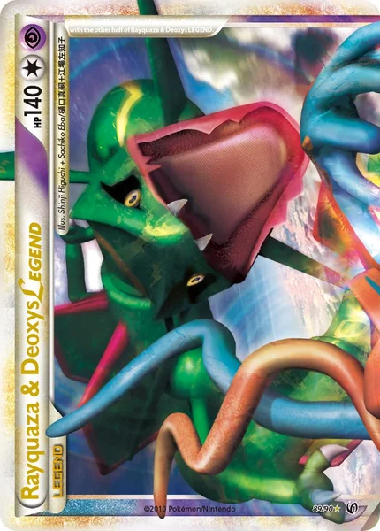Rayquaza & Deoxys LEGEND card image
