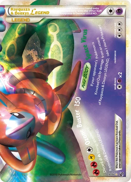 Rayquaza & Deoxys LEGEND card image