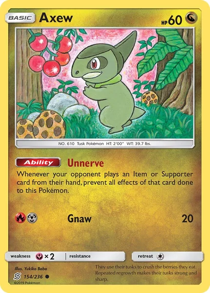 Axew card image