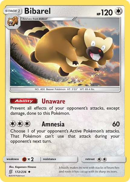 Bibarel card image