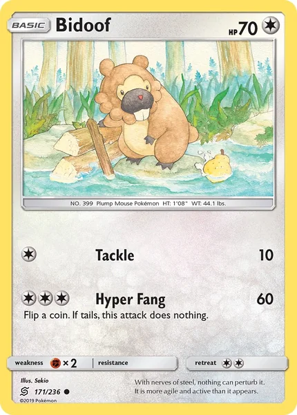 Bidoof card image