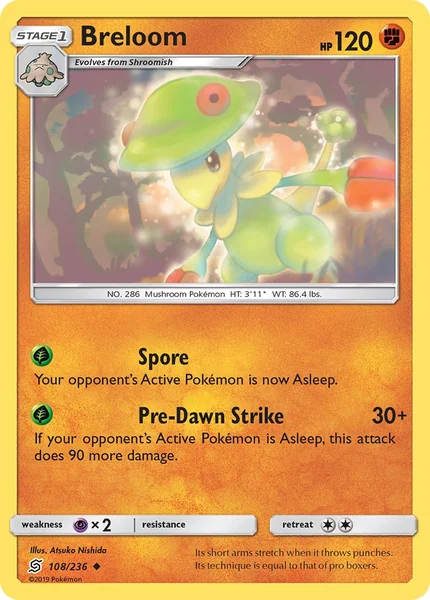 Breloom card image