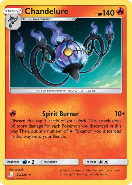 Chandelure card image