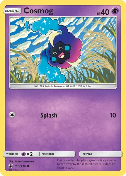 Cosmog card image