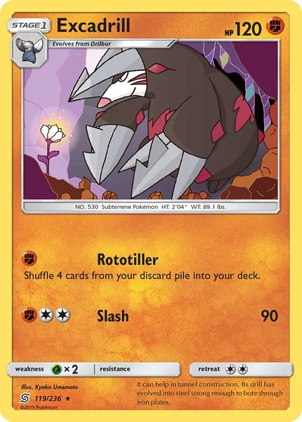 Excadrill card image