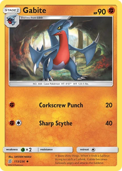 Gabite card image