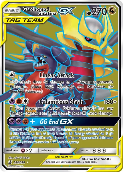 Garchomp & Giratina GX card image