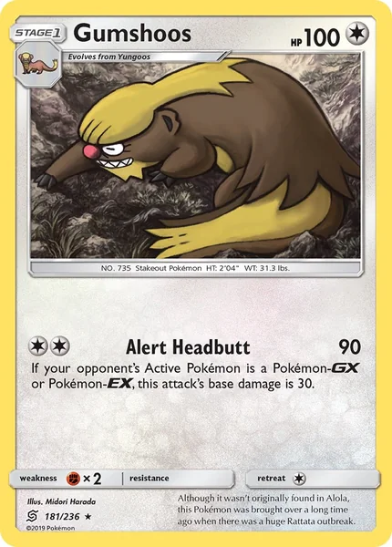 Gumshoos card image