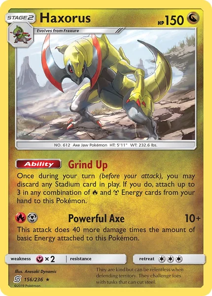Haxorus card image