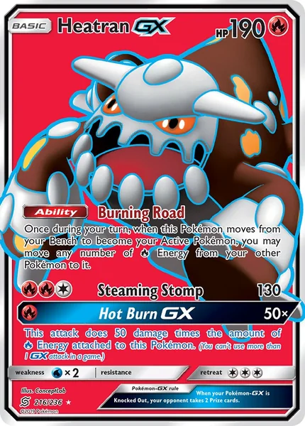 Heatran GX card image