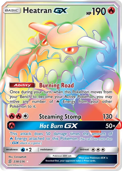 Heatran GX card image