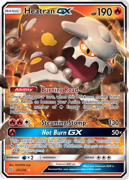 Heatran GX card image