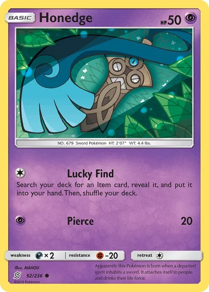 Honedge card image