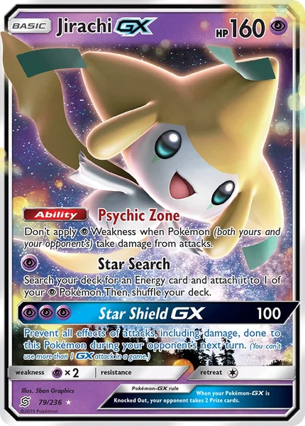 Jirachi GX card image