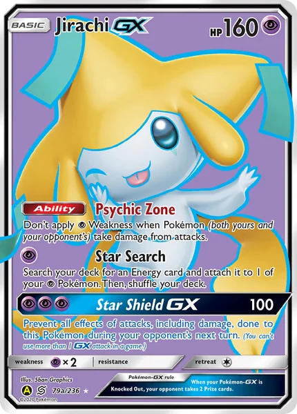 Jirachi GX card image
