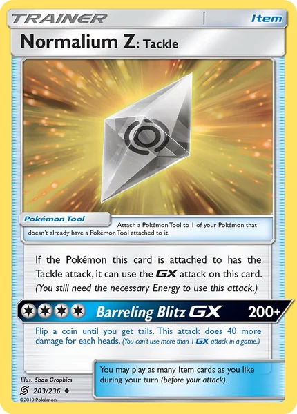 Normalium Z: Tackle card image