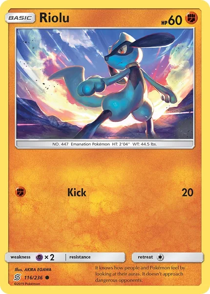 Riolu card image