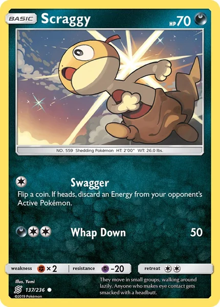 Scraggy card image