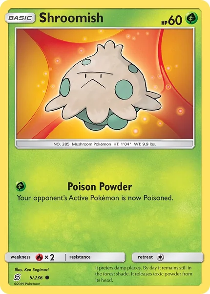 Shroomish card image