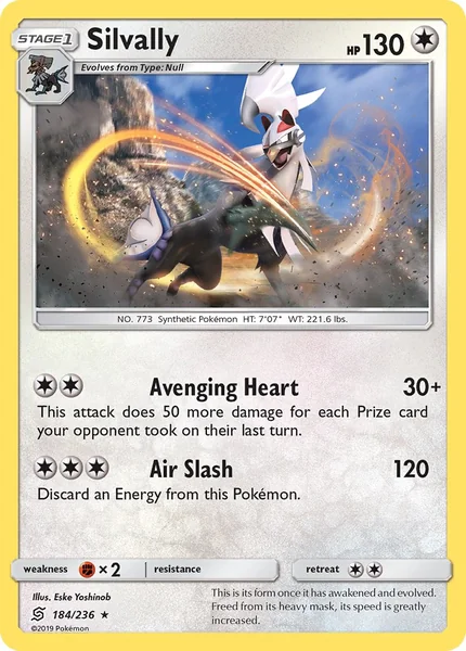 Silvally card image