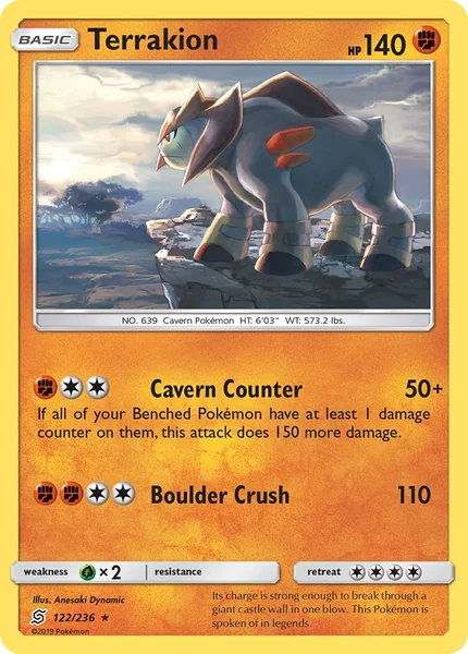 Terrakion card image