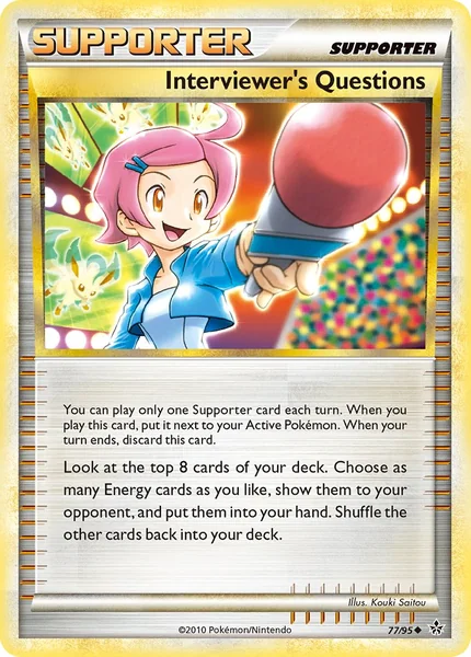 Interviewer's Questions card image