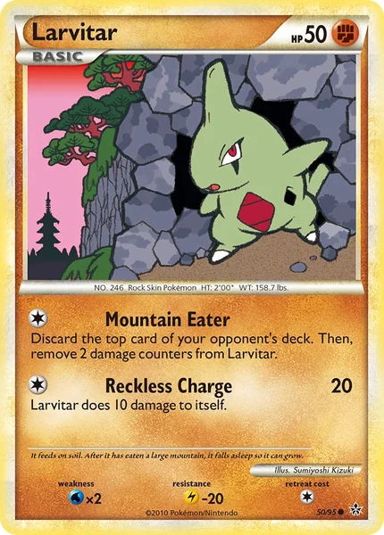 Larvitar card image