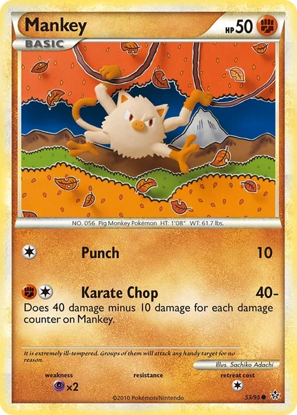 Mankey card image