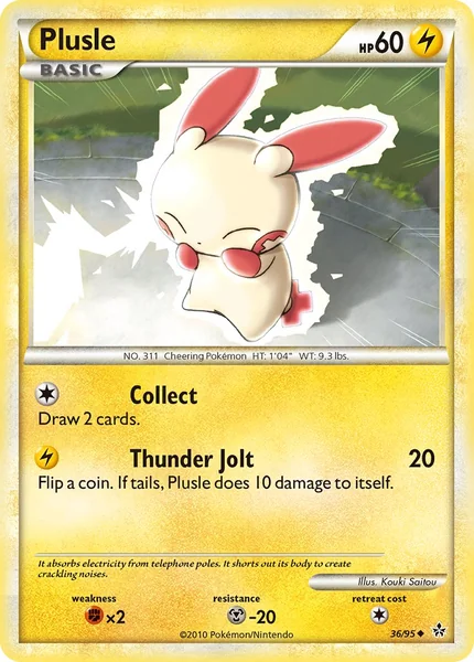 Plusle card image
