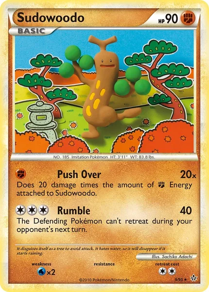 Sudowoodo card image