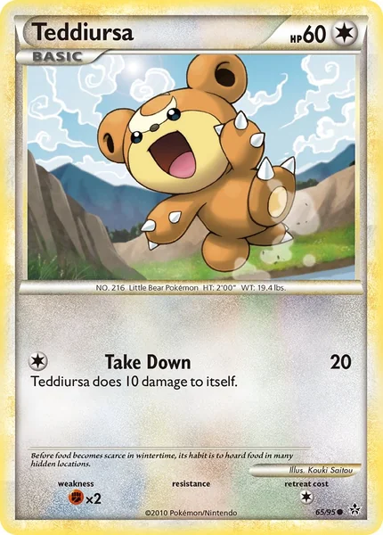 Teddiursa card image