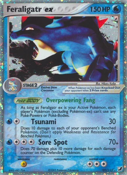 Feraligatr EX card image