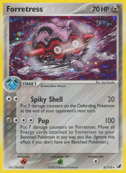 Forretress card image