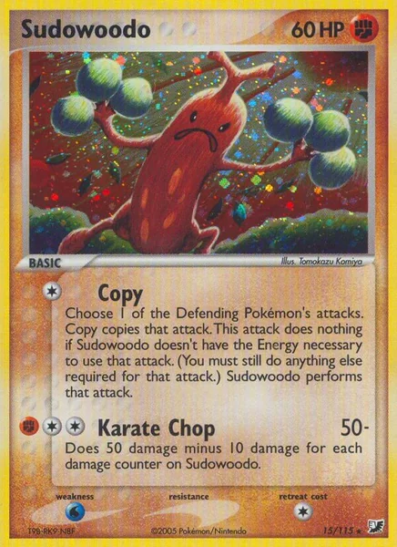 Sudowoodo card image