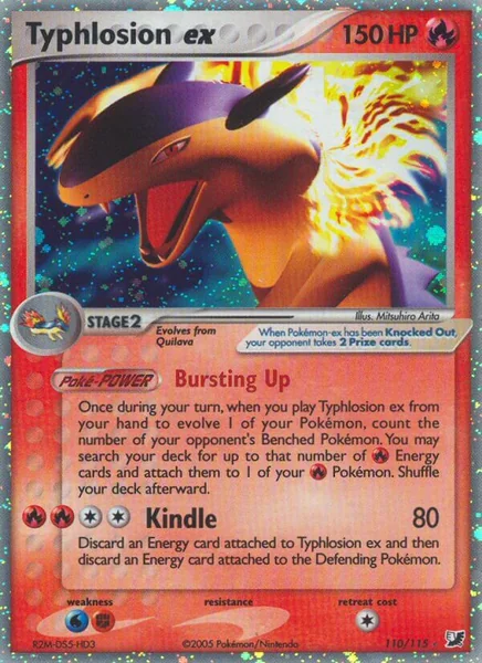 Typhlosion EX card image