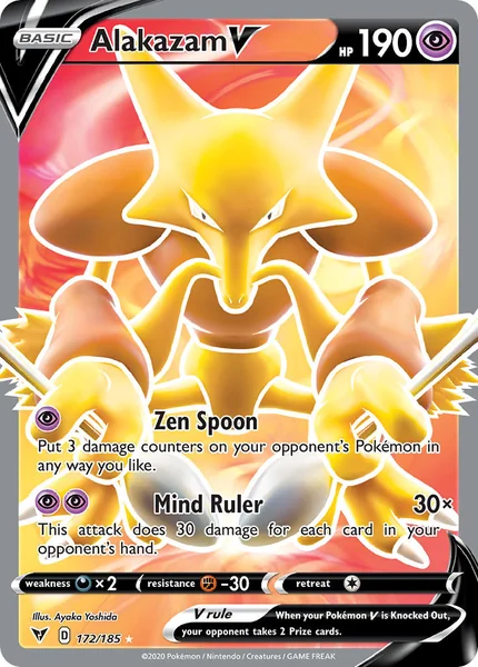 Alakazam V card image