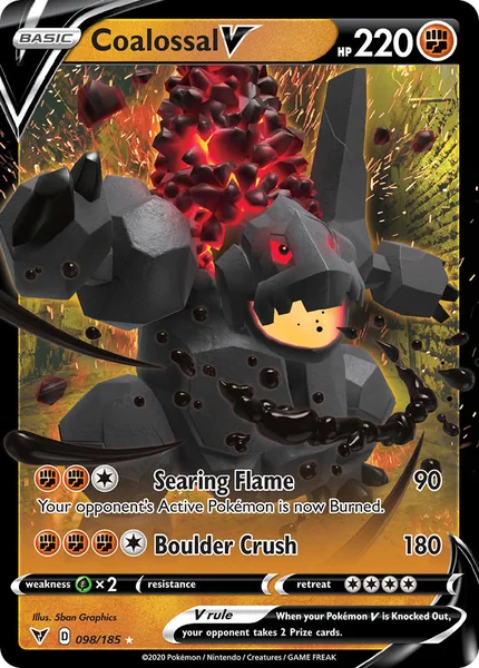 Coalossal V card image