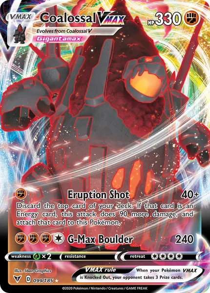Coalossal VMAX card image