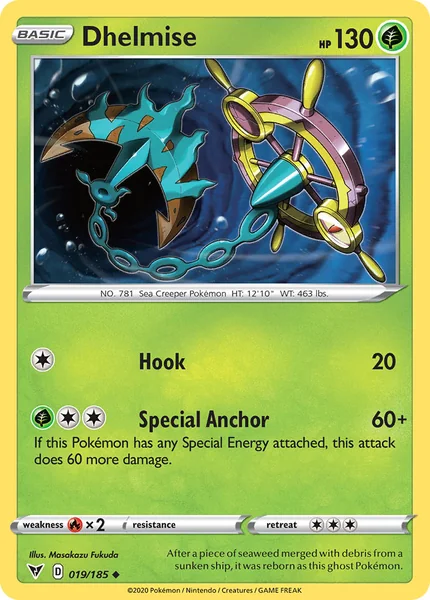 Dhelmise card image