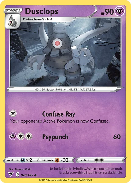 Dusclops card image