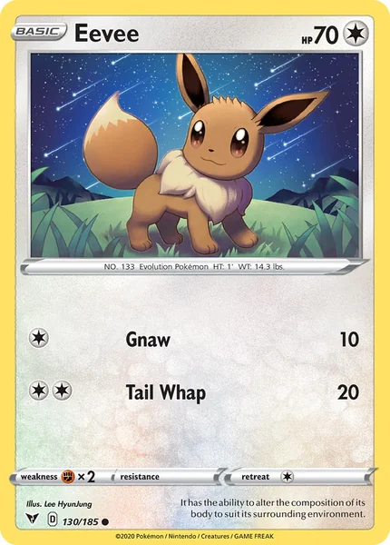 Eevee card image